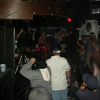 Nightclub Crowd with DJ