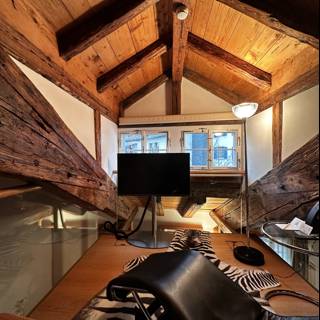 Cozy Modern Loft Office