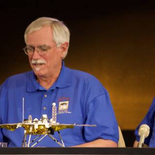 Exploring Space: Two Men and a Model Spacecraft