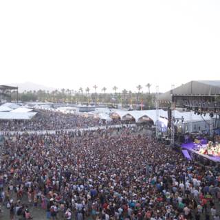 Crowds Rocking Out at Coachella Music Festival