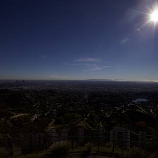Bright Sunlight over Los Angeles