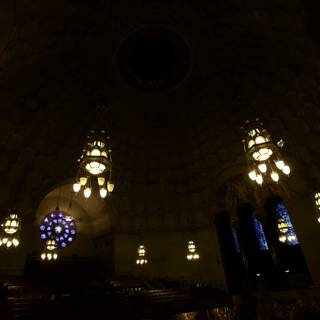 Illuminated Beauty of Wilshire Temple