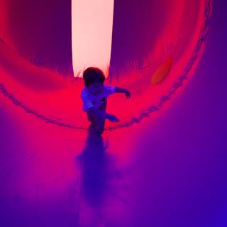 Joyful Adventure in a Purple Wonderland