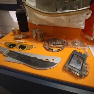 Improvised Weapons Display from USS Hornet Museum