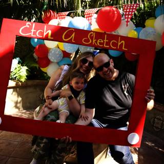 A Picture Perfect Frame at Wesley's First Birthday Bash