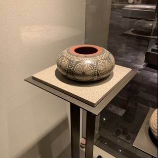 Pottery Vase on Display