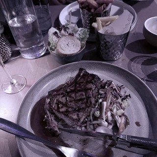 Fine Dining Steak Dinner with Accompaniments in London