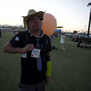 Backstage Flair at Coachella 2024: An Evening Portrait