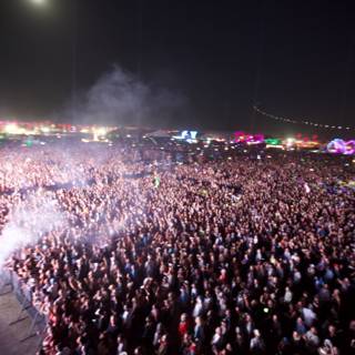 Starlit Crowd at Coachella Music Festival