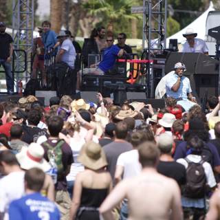 Festival-goers Enjoying the Music at 2008 Coachella