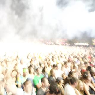 Smoke-filled Crowd at Coachella 2011