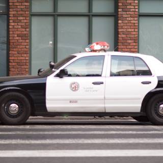 Parked Police Cruiser