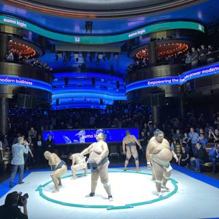 Sumo Wrestling on the Ship at Caesars Palace