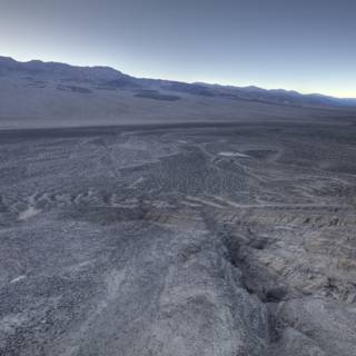 A Bird's Eye Perspective of Death Valley's Desert