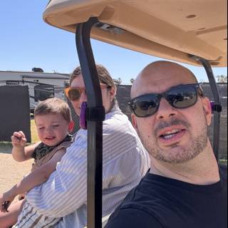 Sunny Smiles and Golf Cart Rides - Coachella 2024