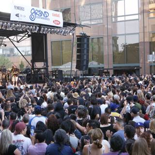 Crowds Energized by Ozomatli Concert