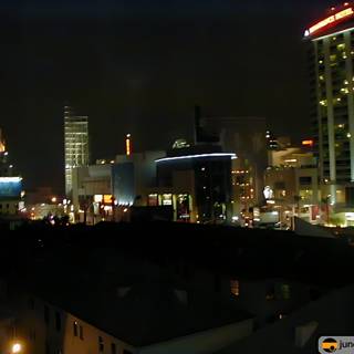 Nighttime View of Metropolis