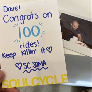 Congrats on 100 Rides