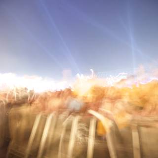 Blurred Crowd at Coachella 2012