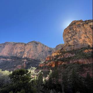 Majestic View of Zion Canyon