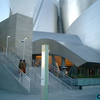 The Walt Disney Concert Hall Staircase