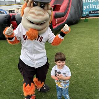 Meeting the Mascot Magic