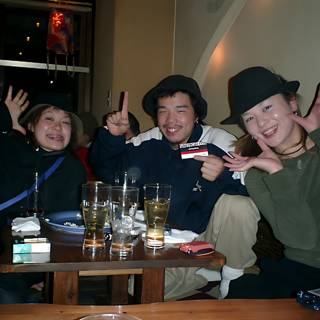 The Fedora-Clad Man at the Tokyo Pub