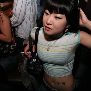 Tattooed Lady at the Club