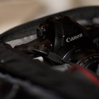 DSLR Camera Bag with Canon EOS 60D