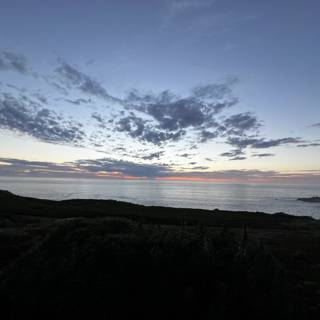 Enchanting Sunset over Jenner's Ocean
