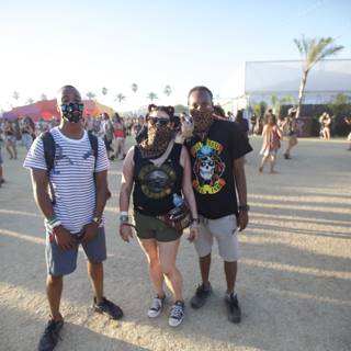 Three Friends Take Coachella by Storm