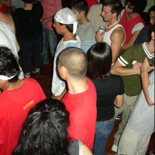 Night Club Crowd at Disco
