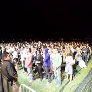 Coachella Concertgoers Enjoy Night Time Music