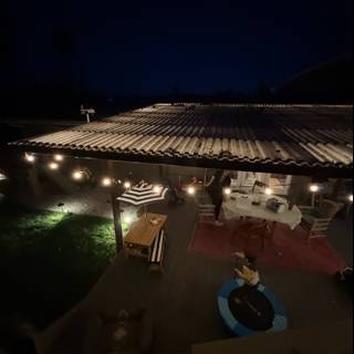 Evening Tranquility on the Deck