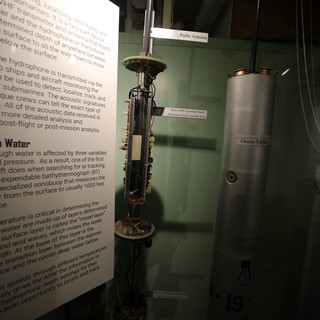 Submarine Detection Equipment Display at USS Hornet Museum