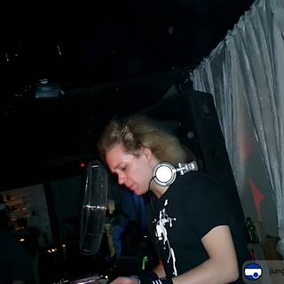 DJ Bryan H Performing with Headphones