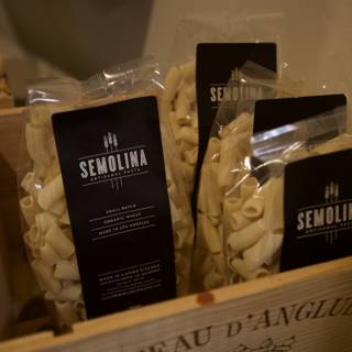 A Crate Full of Semina Pasta