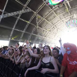 Coachella Crowd Enjoys Musical Bliss