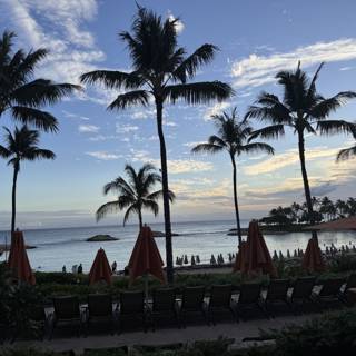 Tranquil Tropics at Dusk