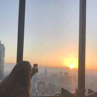 Capturing the Beauty of a City Sunset