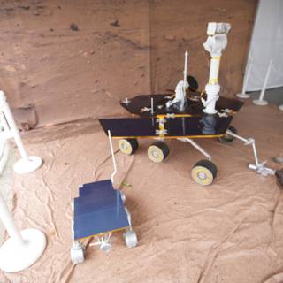 Model Mars Rover on Display