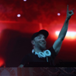 DJ Raises Hand High at Wobbleland Festival 2026