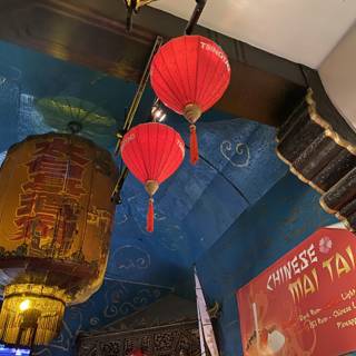 Illuminating Chinese Lantern at San Francisco