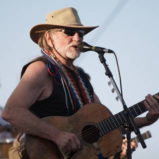 Willie Nelson Performs at Okeechobee Music and Arts Festival