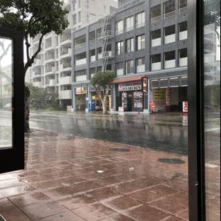 Rainy Urban View