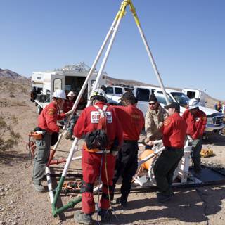 The Rescue Team at Work