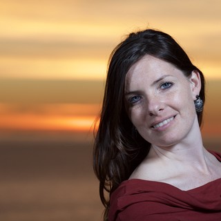 Portrait of Penelope at Golden Hour Sunset