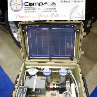 Solar-Powered Water System Packed in a Case