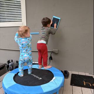 Trampoline Tablet Time