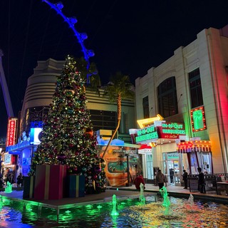 outdoor shopping and entertainment promenade